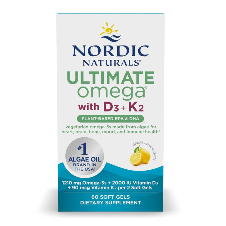 Ultimate Omega Plant-Based with D3+K2