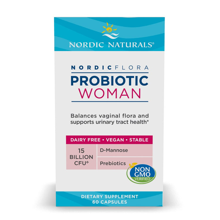 Nordic Flora Probiotic Woman Unflavored Capsules 60 Count