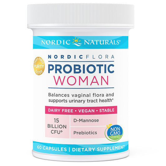 Nordic Flora Probiotic Woman Unflavored Capsules 60 Count