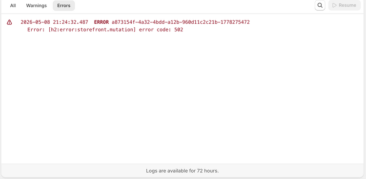 QA OOS Variant Switch Test